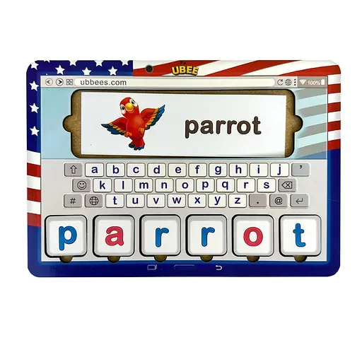 Развивающий планшет для чтения "Америка" Ubumblebees PSD290 - фото 1