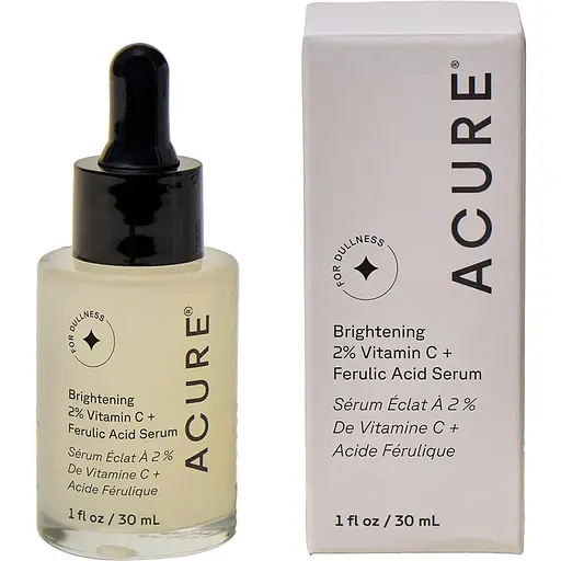 Сироватка Acure Brightening 2% Vitamin C + Ferulic Acid Serum 30 мл