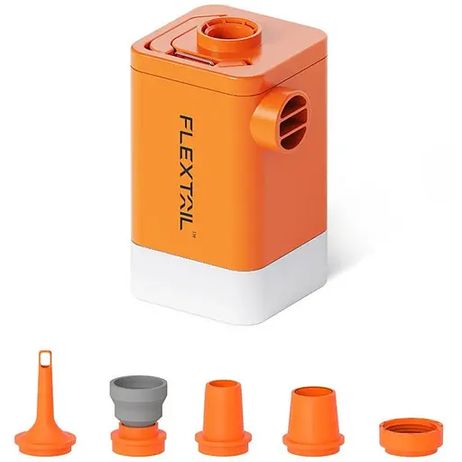 Насос-ліхтар-powerbank кемпінговий Flextail Max Pump 2 Plus, помаранчевий