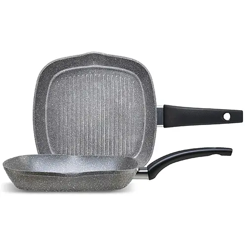 Сковорода гриль Piardi Home UNION 28x28см (UNIS2840STI1)