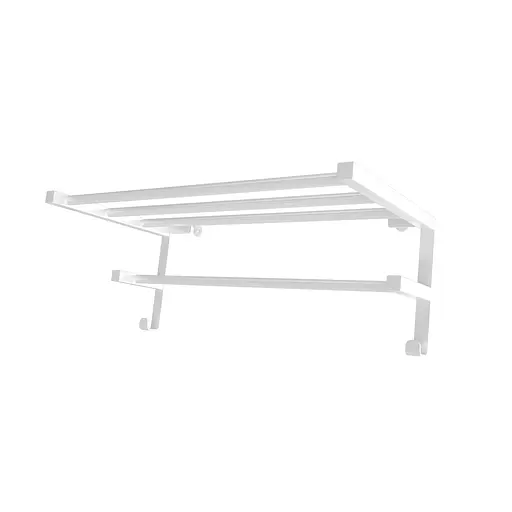 Навісна полиця для рушників HF Sheffield 520x284 3.0.1102.13.WM, Білий матовий - фото 1