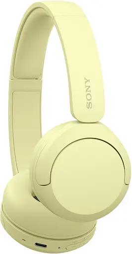 Наушники On-ear WH-CH520 BT 5.2, SBC, AAC, Wireless, Mic, желтый Sony teh0024861 - фото 5