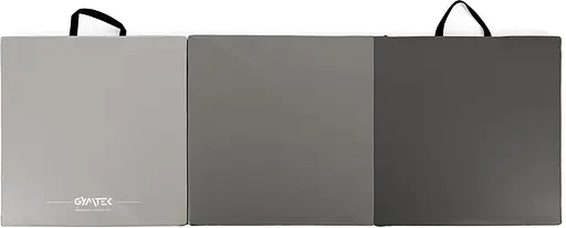 Мат гімнастичний Gymtek твердий 5 см сірий - фото 2