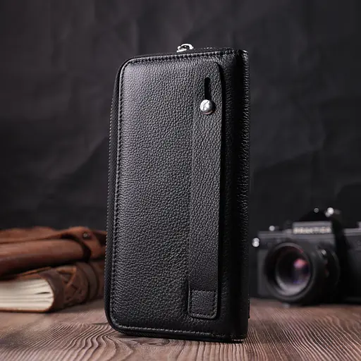 Кожаный кошелек ST Leather 20х10.5х2.5 см acs0028459 - фото 7