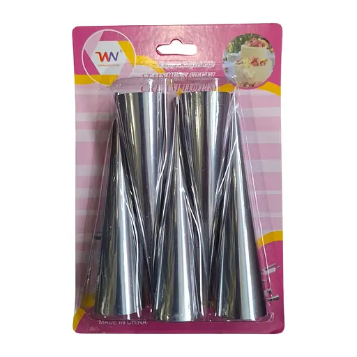 Набор формочек металлических для круассанов Ø35х150 мм (5 конусов), Kitchen Master 86662 - фото 5