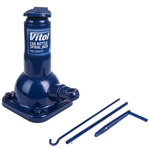 Домкрат механічний телескопічний Vitol 2 т 194-405 мм 4.2 кг (DM-4502T) - фото 1