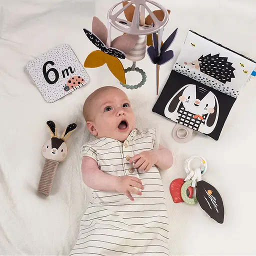 Подарочный набор игрушек для новорожденного Taf Toys Черно-белая гармония (13475) - фото 10