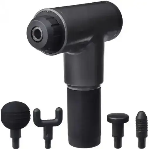 Бездротовий перкусійний масажний пістолет Fascial Gun KH-320 ударний масажер - фото 2