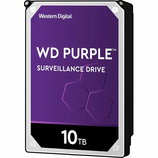Жорсткий диск Western Digital 3.5 Purple 10Tb (WD102PURZ) - фото 1