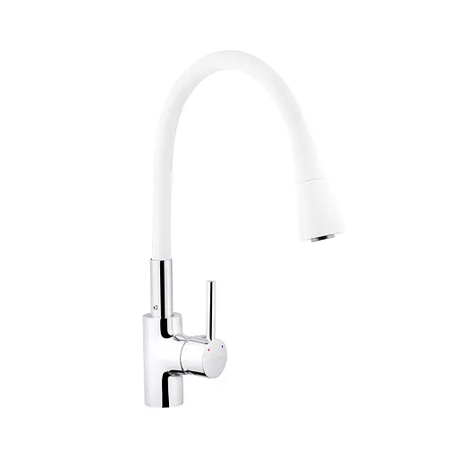 Змішувач для кухні Kroner KRP Kuche - C031WHI CV024335 Білий - фото 1