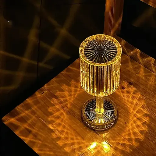 Настільний кришталь лампа Diamond - фото 2