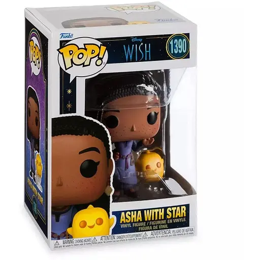 Игровая коллекционная фигурка Funko POP! серии Желания - Аша со звездой - фото 1