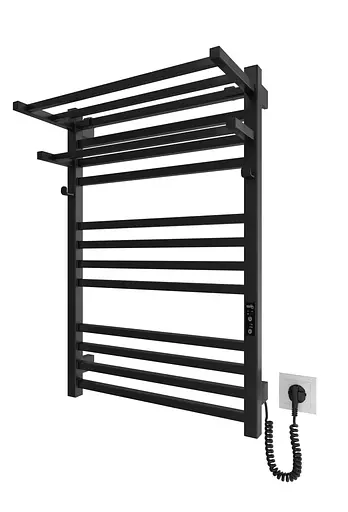 Полиця для рушникосушарки HF Sheffield проф. 520x204 3.0.1200.13.BM, Чорний матовий - фото 4