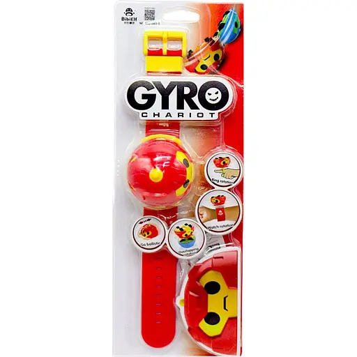 Браслет з юлою E 301003 GYRO запускалка, кільце, інерційний механізм, на блістері (6946611597536) Вид 10 - фото 1