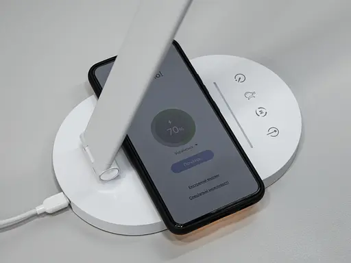 Дитяча світлодіодна сенсорна настільна лампа, 6 W, безпровідна зарядка - фото 4