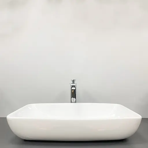 Умивальник VBI Silvi 60 white накладний VBI-015100, Білий - фото 4