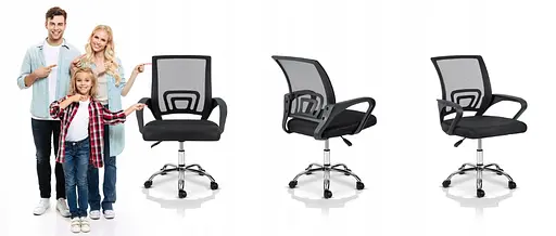 Офисное кресло Sofotel Emeri Black (242000) - фото 9