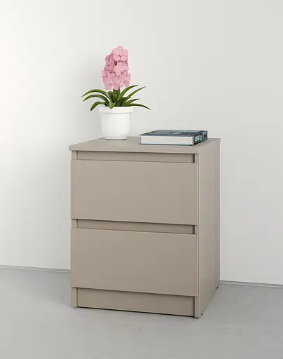 Приліжкова тумба MebelStar Нео 40x43x53 см Кашемір (MBS-1184) - фото 1