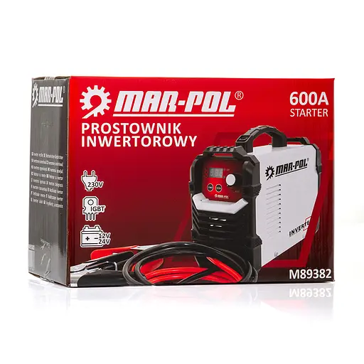 Пуско-зарядний пристрій Mar-Pol 600A M89382 - фото 7