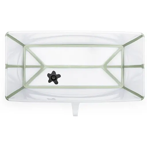 Набір Stokke Flexi Bath: ванночка складна та адаптер зелений (531508) - фото 3