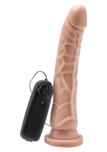 Реалістичний вібратор Get Real Toy Joy Cock 20.5 см тілесний - фото 2