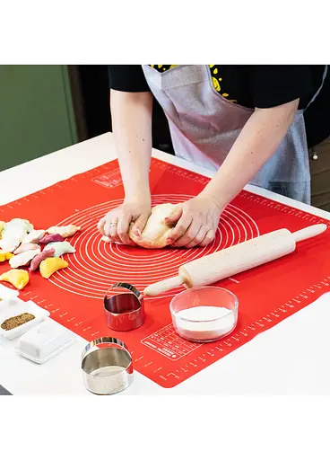 Комплект для приготування пельменів та вареників (килимок 81х61 см, скалка дерево, пельменниця, форми пластик) 88388 - фото 4