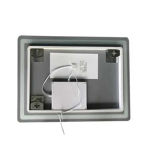 Дзеркало Zerix Mirra MR05-70x50-Reverse з LED Touch, Anti-fog, димером, регулятором яскравості ZX6055 - фото 6