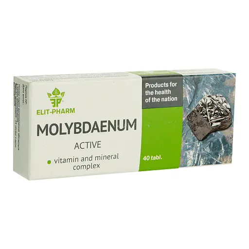 Молібден активний Elit-Pharm 40 таблеток (0.25 г)