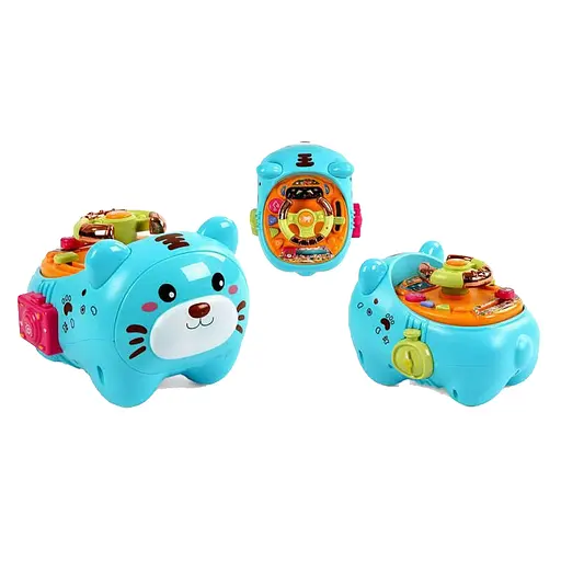 Руль Кот-путешественник WToys, 10749, озвученный на украинском языке, с музыкальными и световыми эффектами