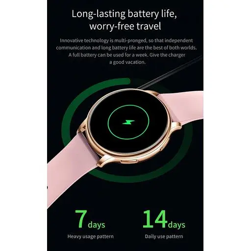 Розумний смарт годинник Smart Melisia + 2 ремінці (Gold) - фото 7