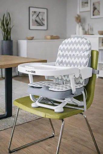 Портативный стул для кормления FreeON LevI, зиг-заг - фото 3