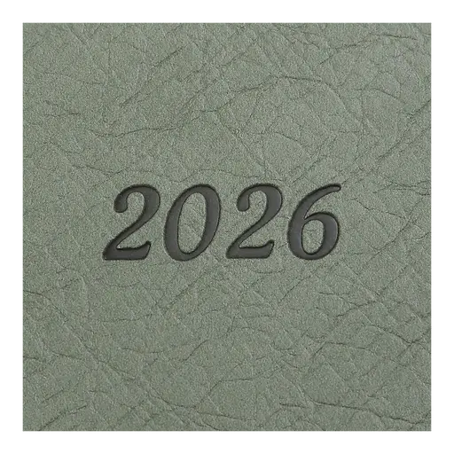 Щоденник датований Buromax Prestige 2026 A5 штучна шкіра зелений (BM.21147-04) - фото 4