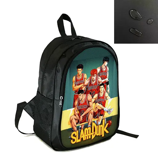 Рюкзак городской/школьный 38×28см с принтом Аниме Королевский бросок/Slam Dunk детский, подростковый, мужской, женский (4117)