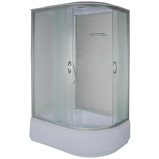 Душовий бокс BRAVO OBRA H120FFSL асиметричний лівий - фото 1