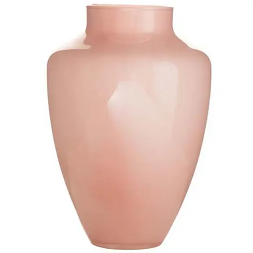 Ваза Lefard Olaf Pink стеклянная 37х24 см (804-161) - фото 1