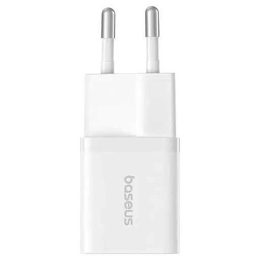 Зарядний пристрій блок адаптер Baseus GaN5 mini Fast Charger 25 W P10110909213-00 білий - фото 3