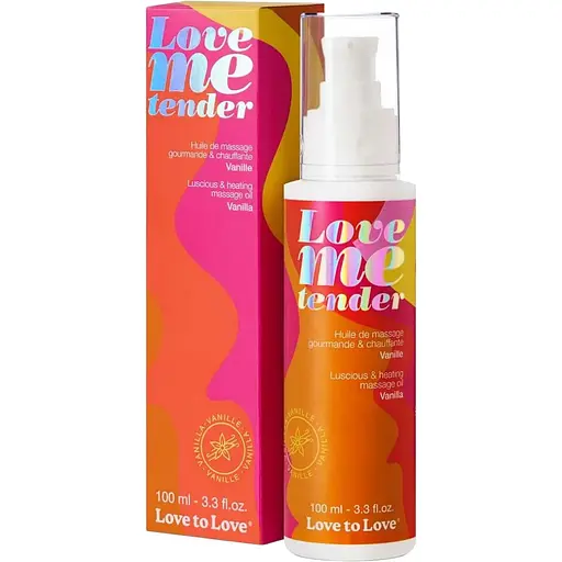 Масажна олія Love To Love Me Tender ваніль, 100 мл