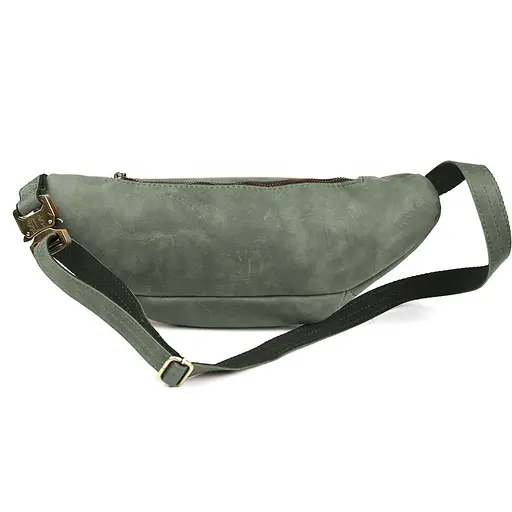 Бананка кожаная TARWA 14х36х8 см 000296031 - фото 7