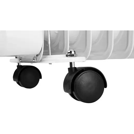 Масляный обогреватель Neo Tools 2500 Вт, площадь обогрева 30 кв.м., напольный, белый (90-153) - фото 2