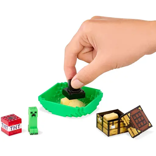 Ігровий набір-сюрприз MGA's Miniverse Mini Minecraft Створи піксельну пригоду (557272) - фото 6