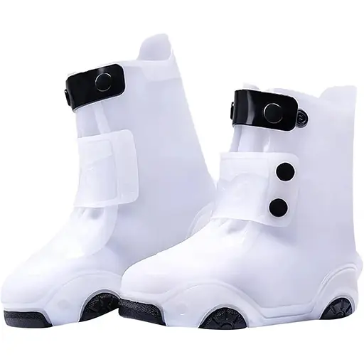 Бахилы детские на обувь ПВХ H003 S 26-27 White (17560)