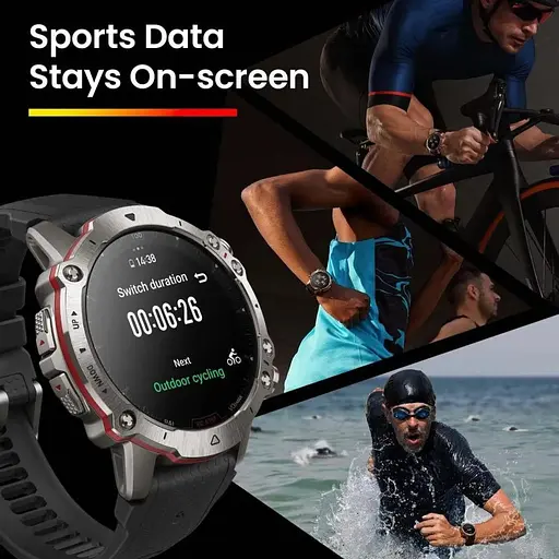 Смарт-годинник Amazfit Falcon Titanium - фото 9