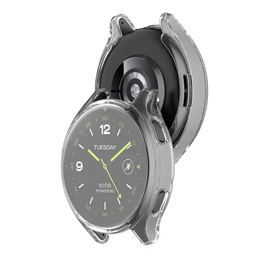 Захисний чохол Tamister для смартгодинника Xiaomi Watch 2 з плівкою прозорий - фото 6