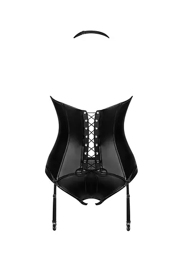 Комплект Obsessive Viranes XL/2XL чорний - фото 6