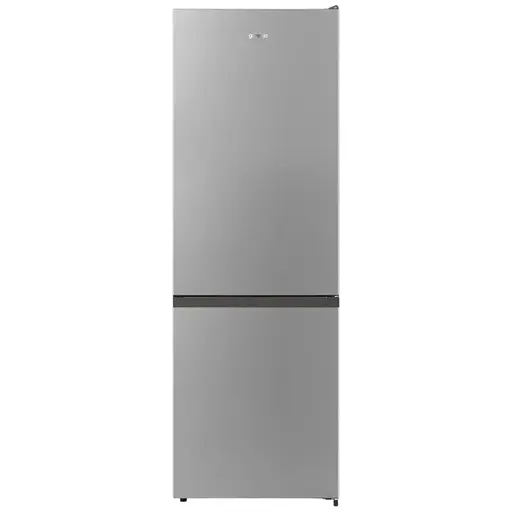 Холодильник Gorenje з нижн. мороз. камерою 178,5x59,5x59 см 2 двері 207(80)л А++ NF+ внутр. диспл сріб - фото 1