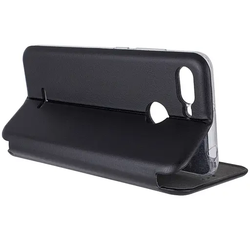 Шкіряний чохол-книжка Classy для Xiaomi Redmi 6 Чорний - фото 4