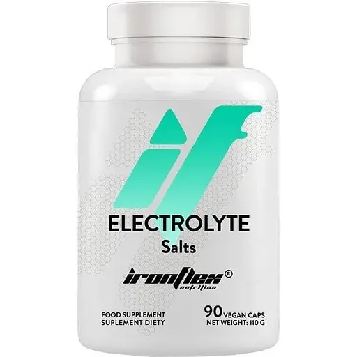 Електроліти IronFlex Electrolyte, 90 вегакапсул для підтримки водно-електролітного балансу