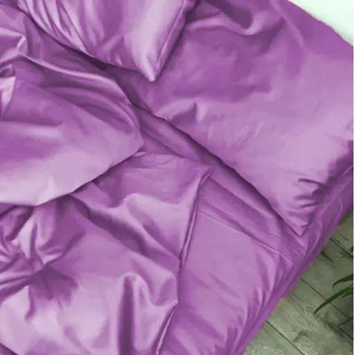 Наволочка MirSon Satin Light Pro 45 x 45 см 10-018 Lilac (2200011023731) - фото 3