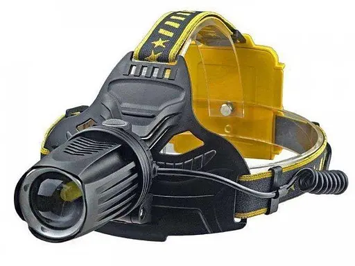 Налобный фонарь Police W643-P70 + ЗУ microUSB