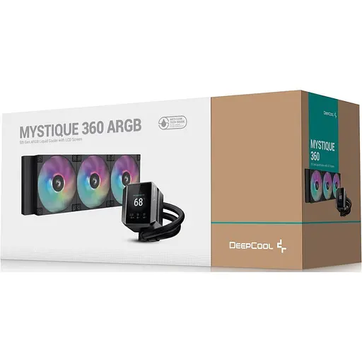 Система водяного охолодження Deepcool Mystique 360 ARGB Black (R-LX750-BKADSNC-G-1) UA [150138] - фото 6